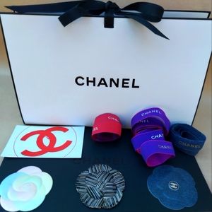 Chanel Gift wrap lot.